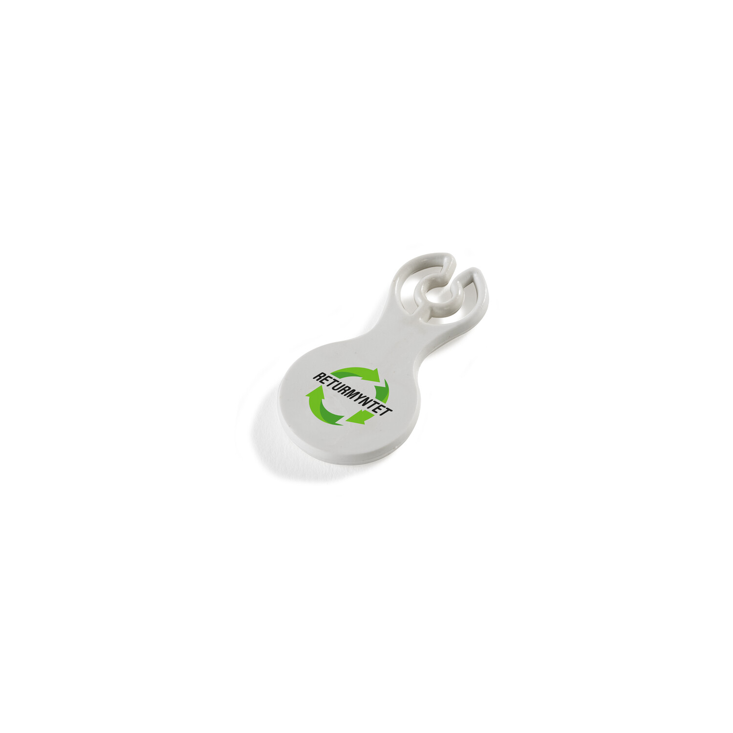 Returmynten Klemtieren 10 DKK/1 EUR