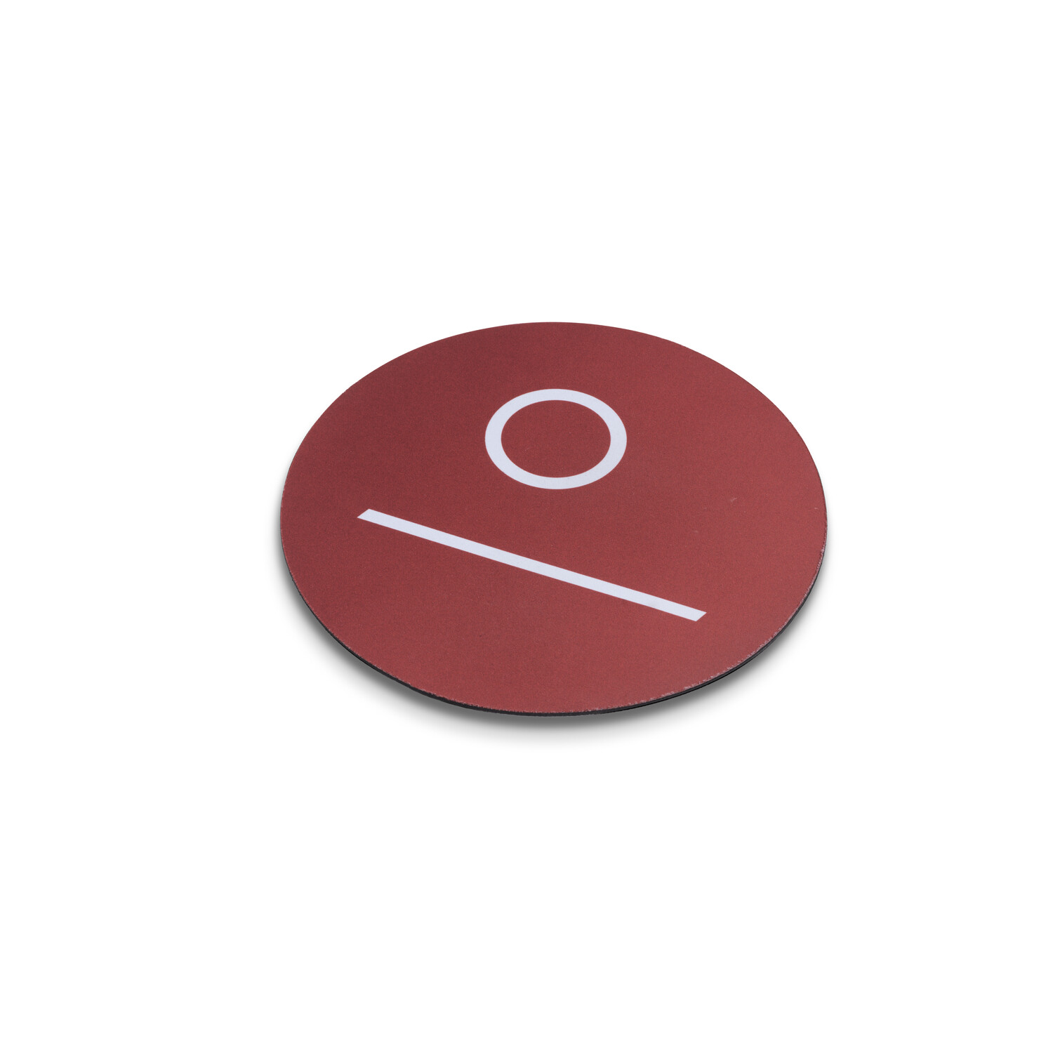 Musematte runde Ø 210x2 mm | hvit