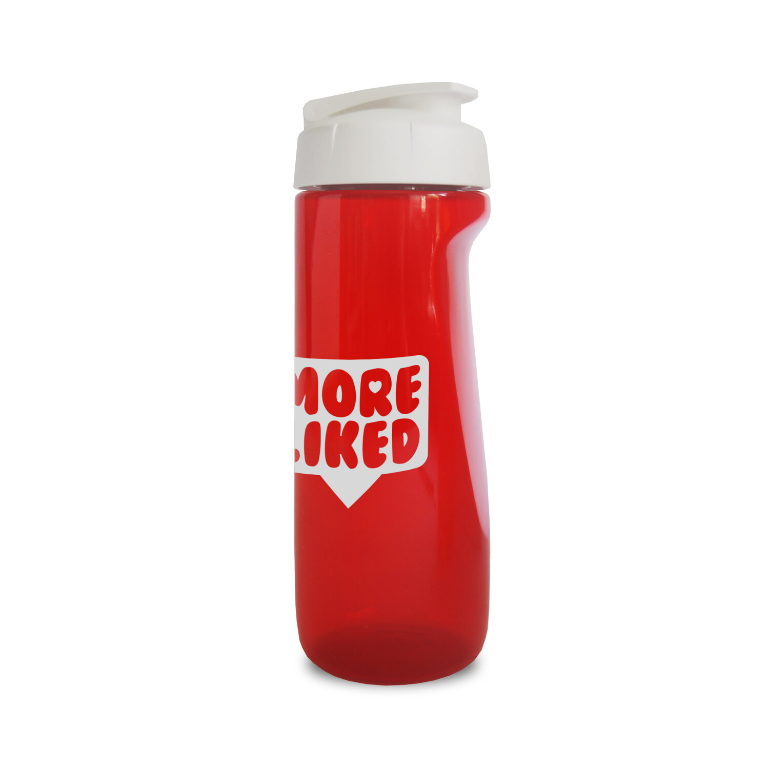 Shaker Kick 700 ml | transparent röd