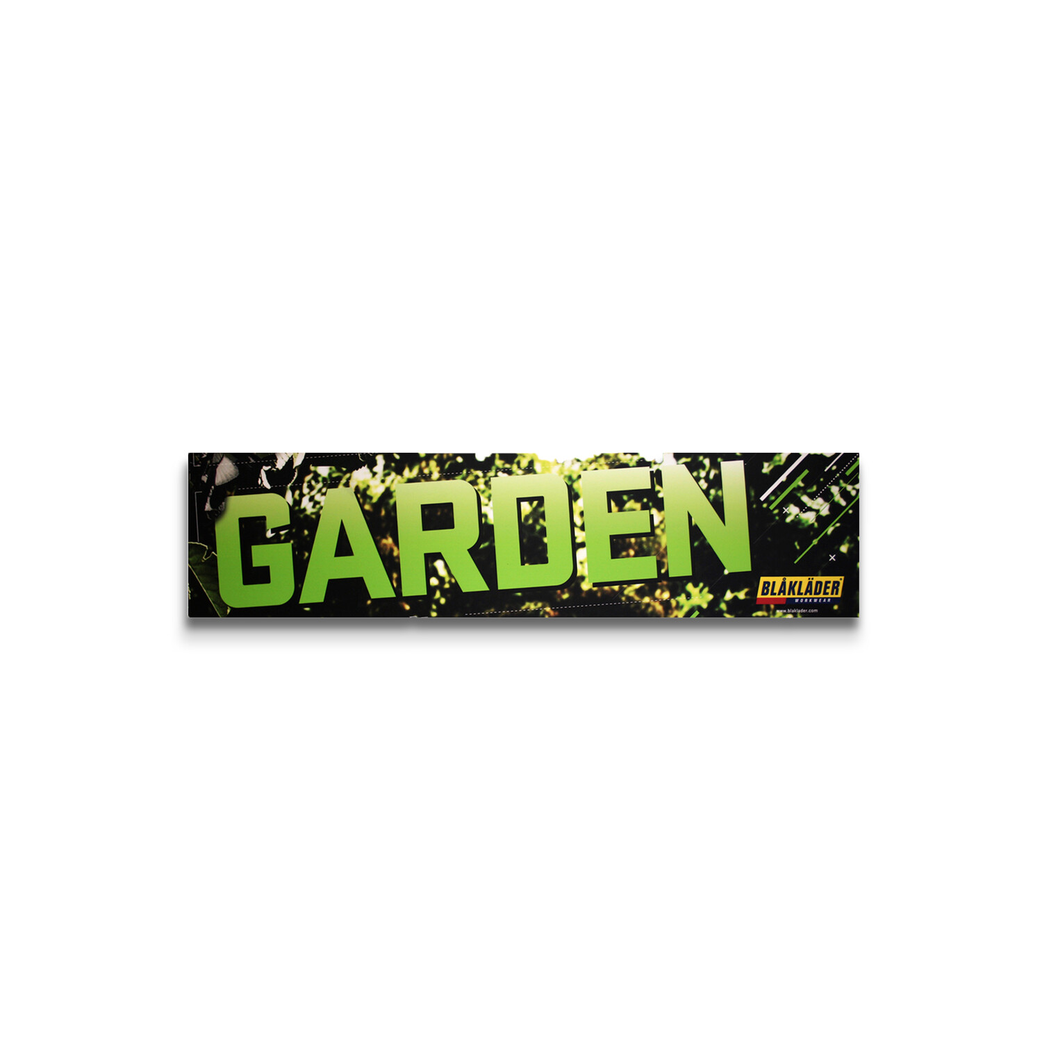 Skylt egen form - <1000 cm2 | vit