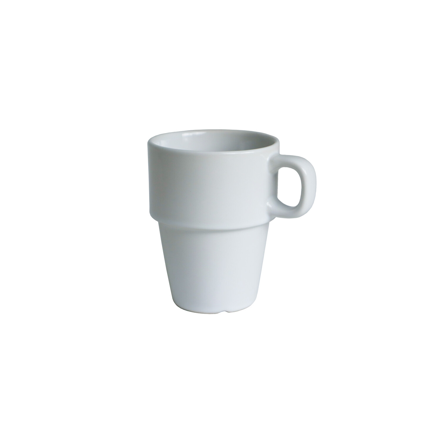 Stengodsmugg Stapla 23cl | vit/vit