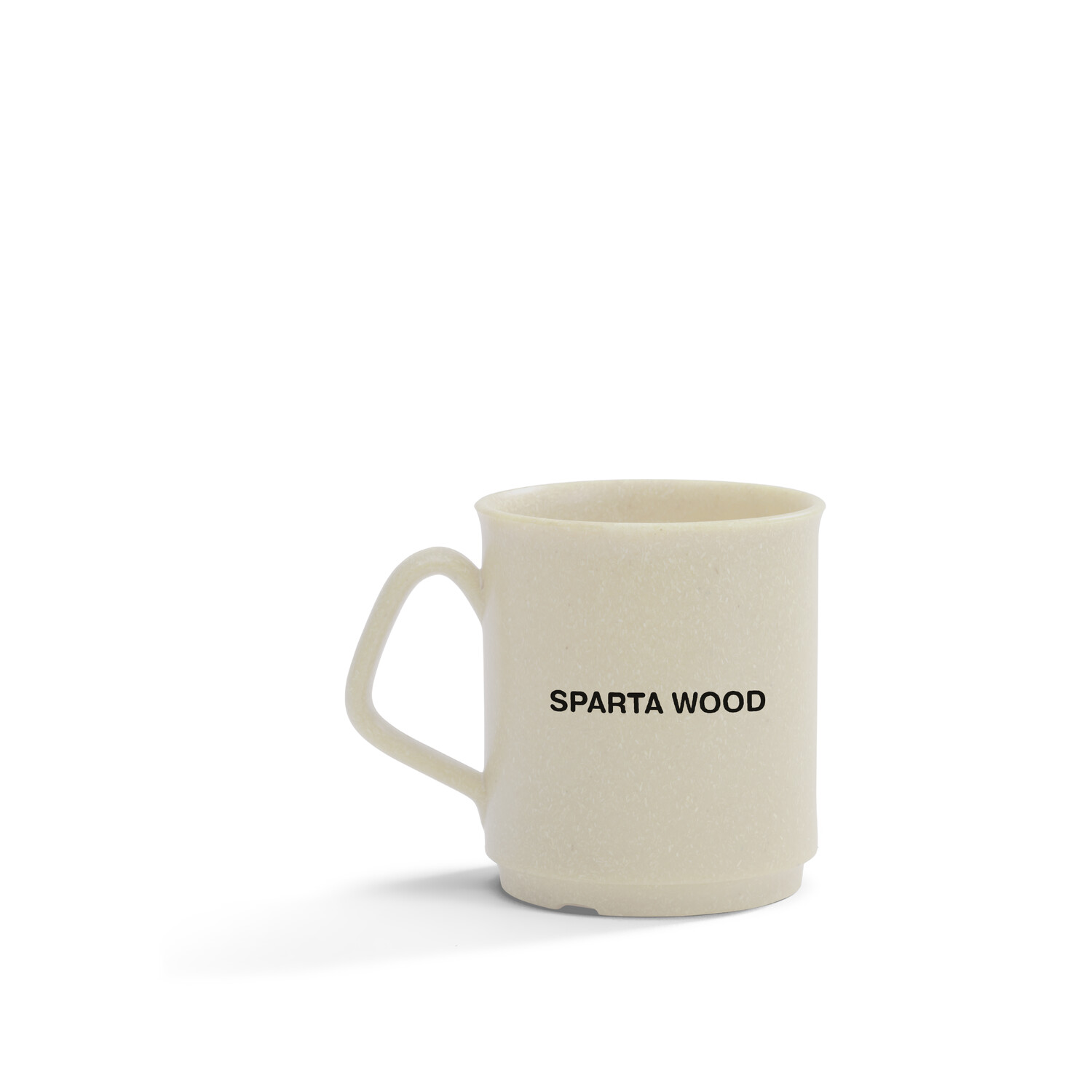 Mugg Sparta Wood | vit