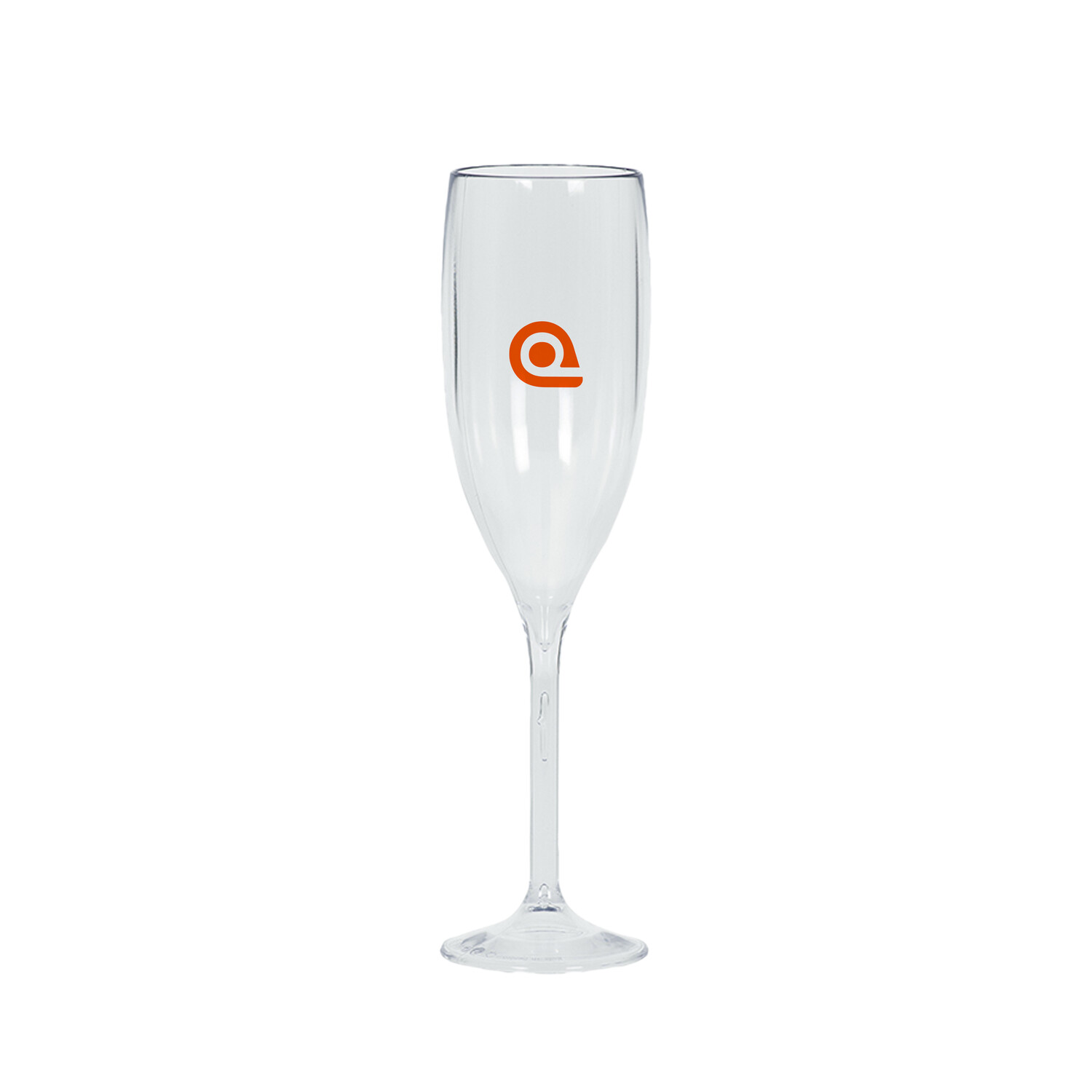 Plastglas Champagne | glasklar
