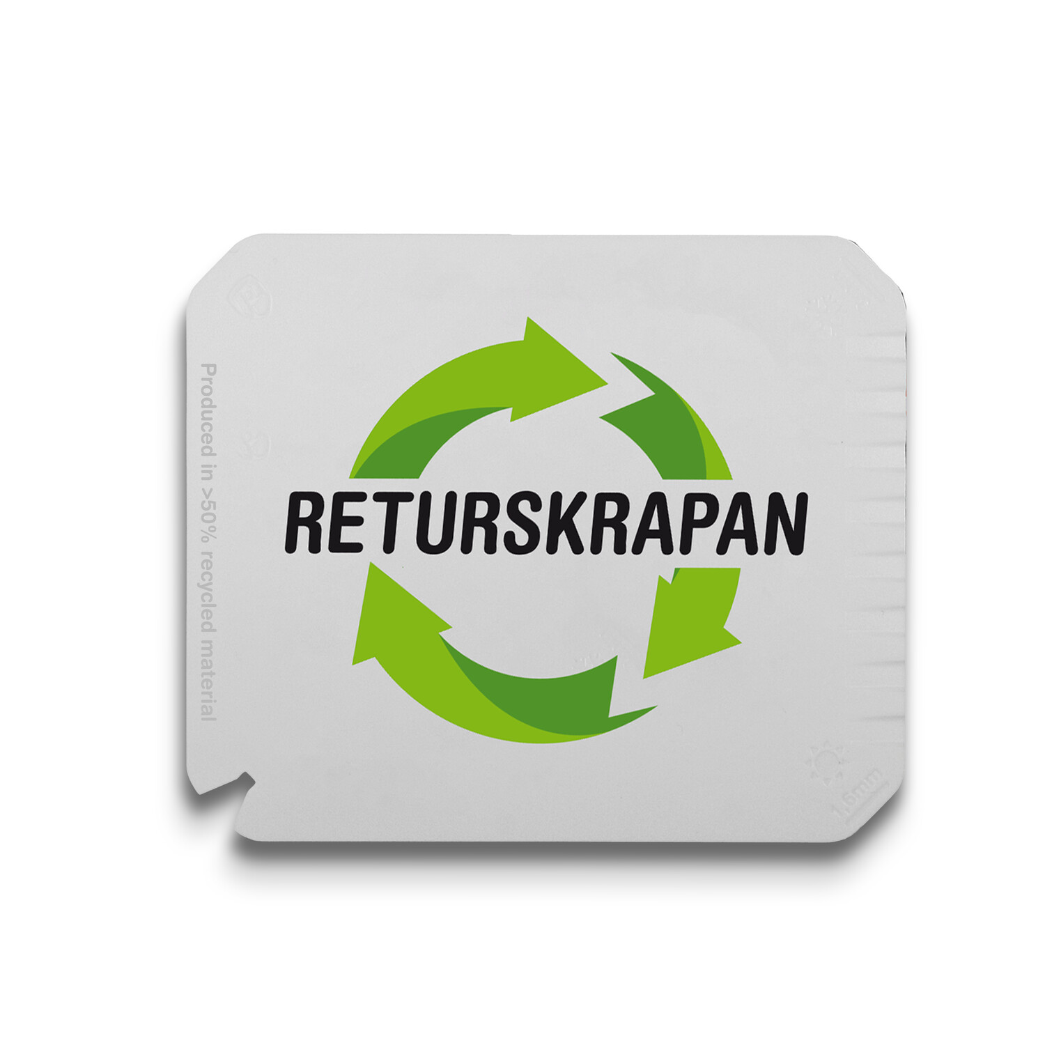 Returskrapen Multi 120x100 mm | Hvit