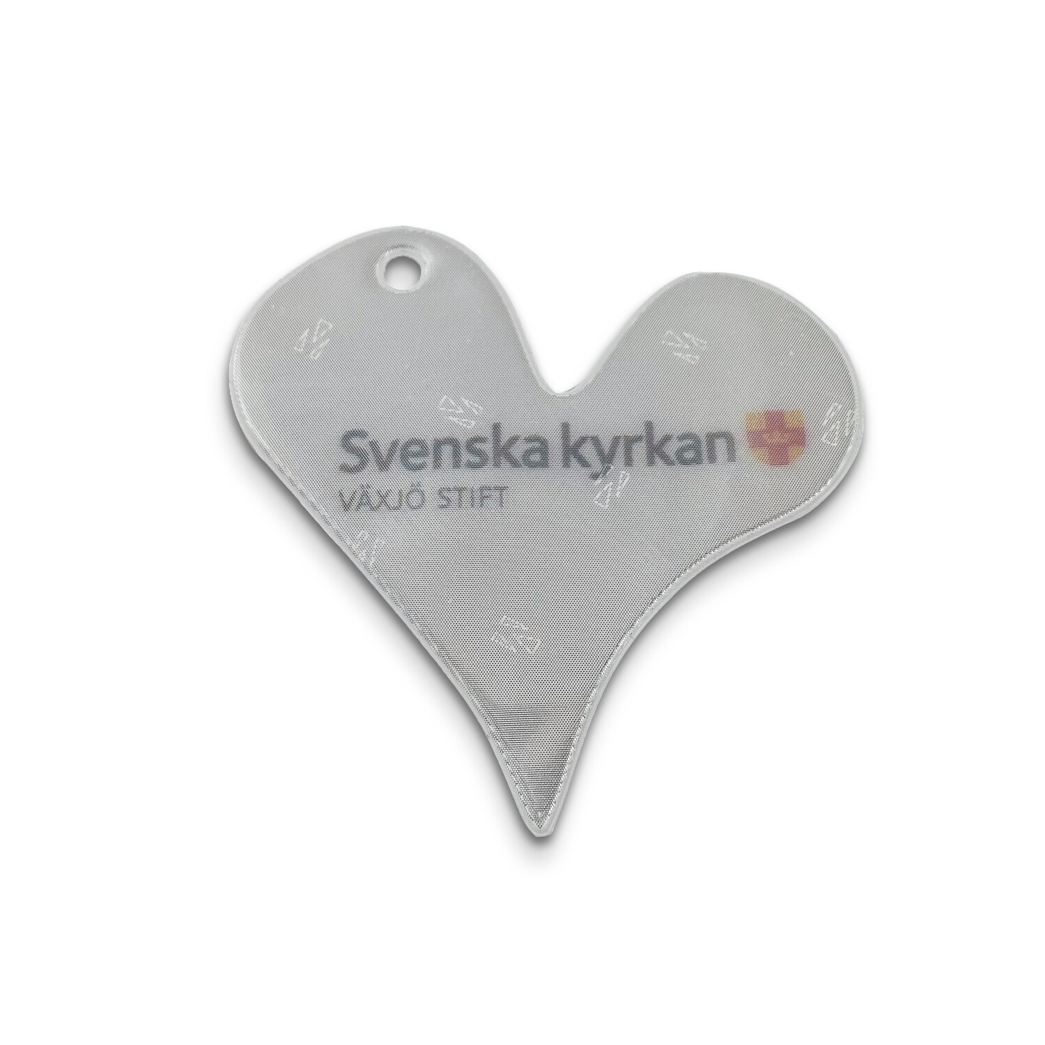 Hanger Hjärta #2 60x58 mm | vit