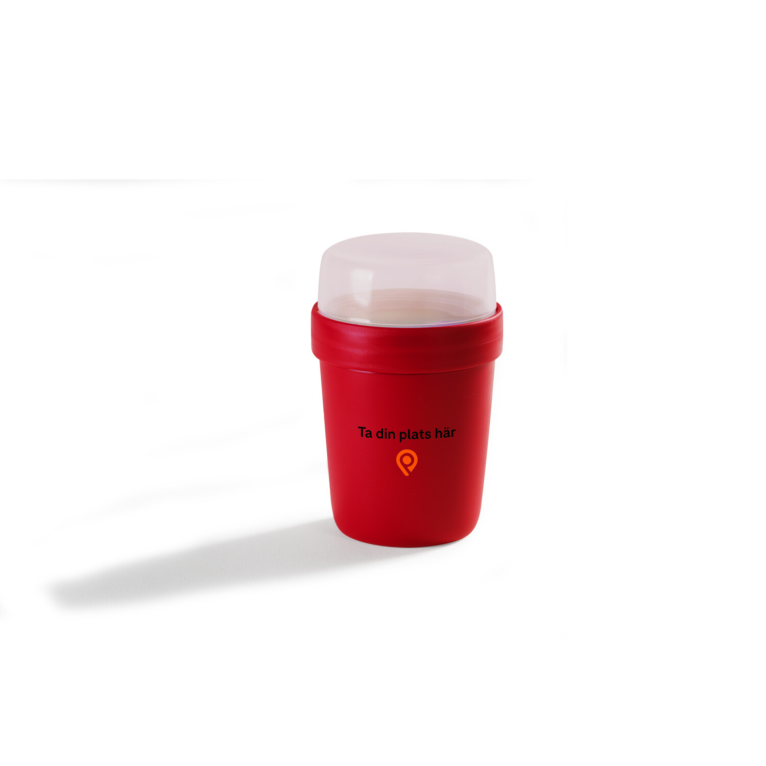 Yoghurtbägare | röd
